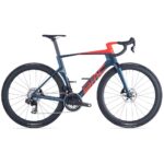 BMC TEAMMACHINE R 01 THREE - Carbon Roadbike - 2026 - deep sea / neon red