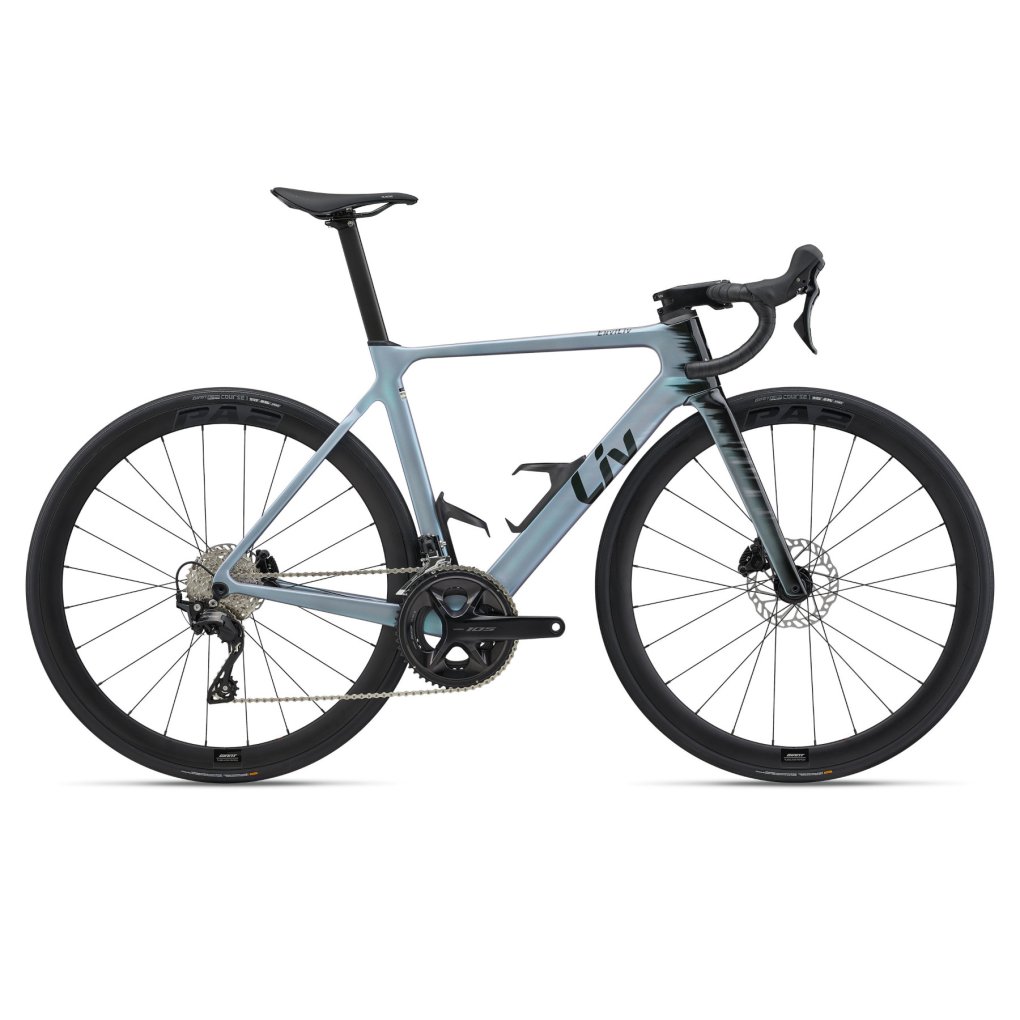 my25envilivadvanced2-coloraprismatichaze-1873815.jpg Liv ENVILIV ADVANCED 2 - Woman Carbon Road Bike - 2025 - Prismatic Haze - Image 1