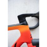 Ridley FALCN RS - Ultegra Di2 - Carbon Roadbike - 2024 - black / red / orange - Image 4