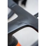 Ridley FALCN RS - Ultegra Di2 - Carbon Roadbike - 2024 - black / red / orange - Image 3