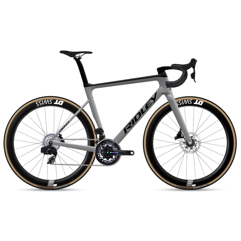 ridley-falcn-rs-force-05-1865074.jpg Ridley FALCN RS - Force AXS - Carbon Roadbike - 2025 - battleship grey / black - Image 1
