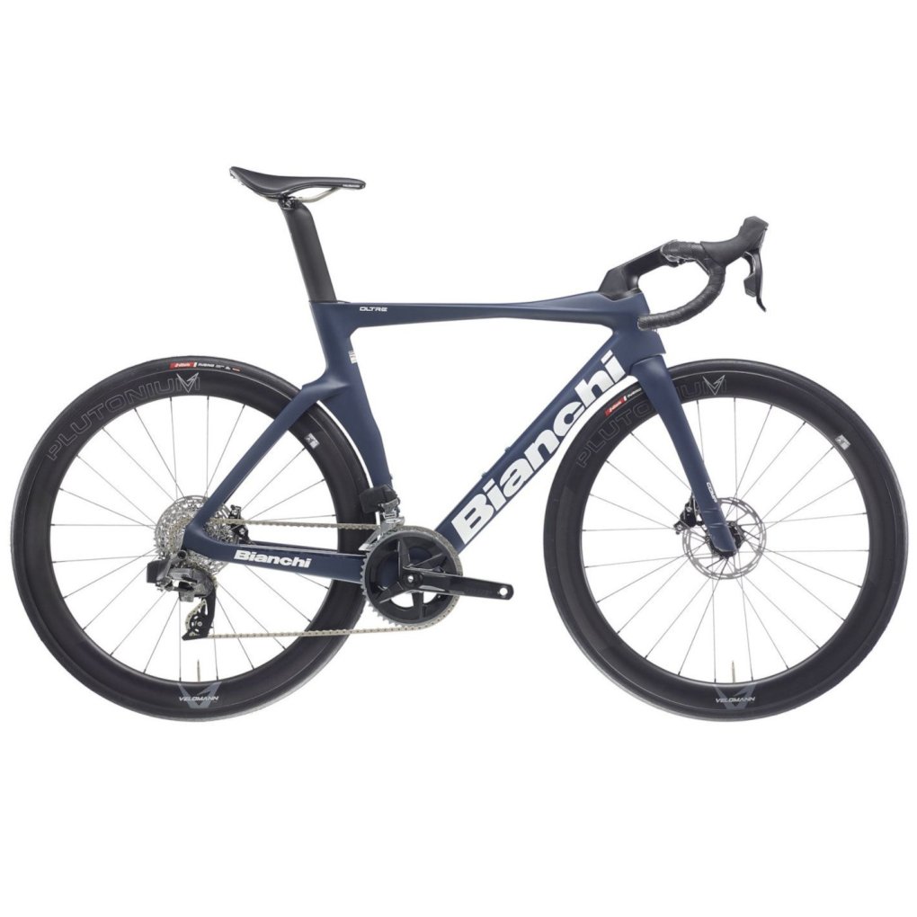 ytb24izp-1893811.jpg Bianchi OLTRE COMP - Rival AXS - Carbon Road Bike - 2025 - blue-grey / off white matt - Image 1