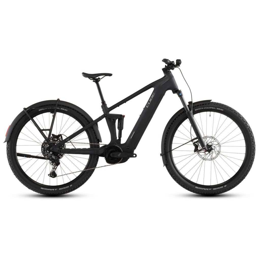101170-1-1948481.jpg CUBE STEREO HYBRID ONE22 Pro 600 FE - Electric Mountain Bike - 2026 - 29" - night / chrome - Image 1