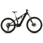 CUBE STEREO HYBRID ONE77 HPC AT 800 - Carbon Electric Mountainbike - 2026 - S – carbon / gold