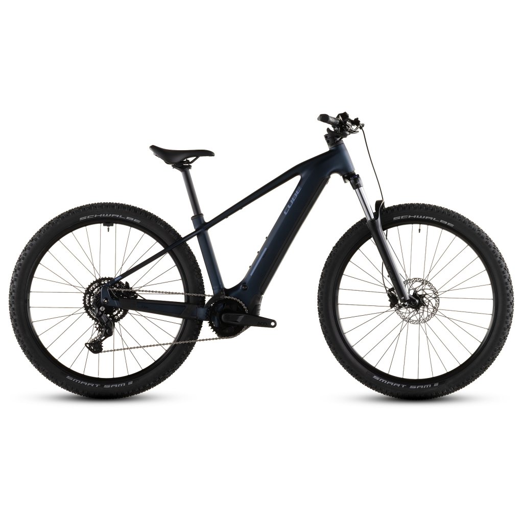 107100-1-1938352.jpg CUBE REACTION HYBRID Performance 600 - Electric Mountain Bike - 2026 - 29“ – indigoblue / reflex - Image 1