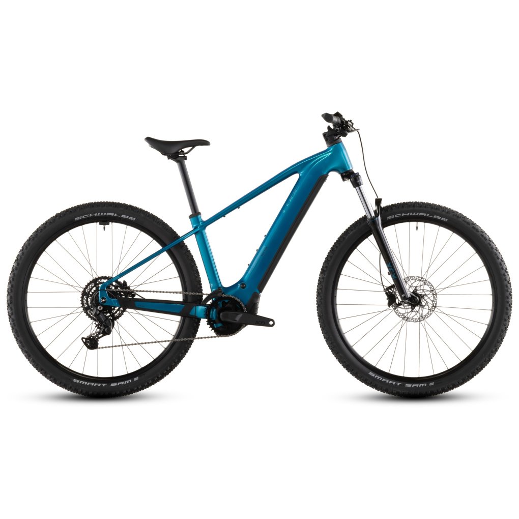 107120-1-1938832.jpg CUBE REACTION HYBRID Performance 600 - Electric Mountain Bike - 2026 - 27.5“ – electricblue / dazzle - Image 1