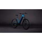 CUBE REACTION HYBRID Performance 600 - Easy Entry - Electric Mountain Bike - 2026 - electricblue / dazzle - Image 3