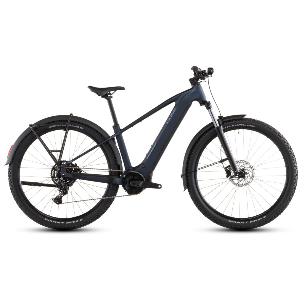 107200-1-1939196.jpg CUBE REACTION HYBRID Performance 600 FE - Electric Mountain Bike - 2026 - 27.5“ – indigoblue / reflex - Image 1