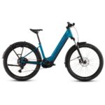 CUBE REACTION HYBRID Performance 600 FE - Easy Entry - Electric Mountain Bike - 2026 - electricblue / dazzle