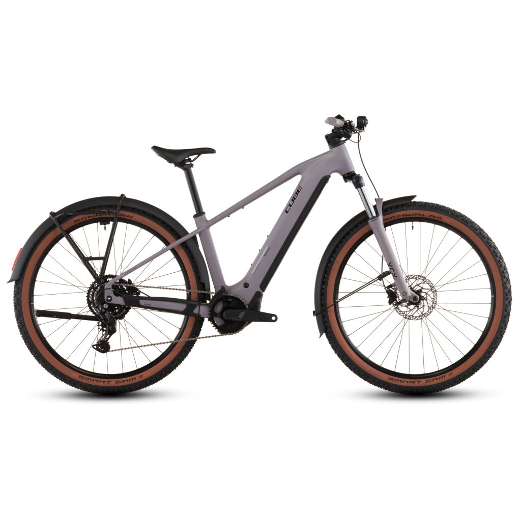 107240-1-1939173.jpg CUBE REACTION HYBRID Performance 600 FE - Electric Mountain Bike - 2026 - 27.5“ – plumgrey / black - Image 1