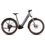 CUBE REACTION HYBRID Performance 600 FE - Easy Entry - Electric Mountain Bike - 2026 - plumgrey / black