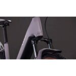 CUBE REACTION HYBRID Performance 600 FE - Easy Entry - Electric Mountain Bike - 2026 - plumgrey / black - Image 9