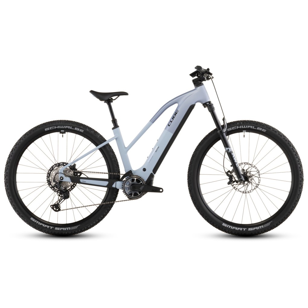 108611-1-1940854.jpg CUBE REACTION HYBRID SLX 800 - Trapeze - Electric Mountain Bike - 2026 - 29“ – gauzegrey / iceblue - Image 1