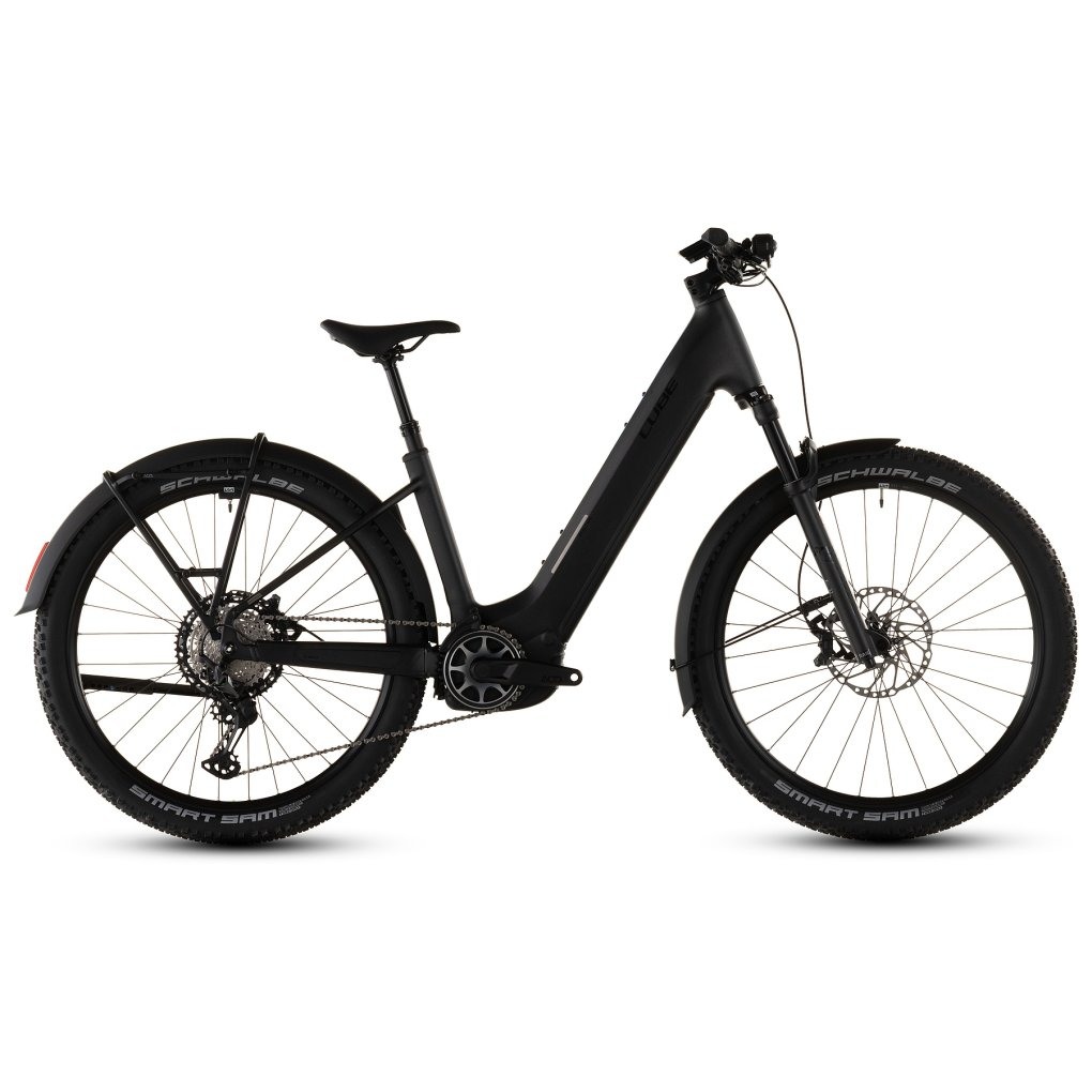 108632-1-1933939.jpg CUBE REACTION HYBRID SLX 800 FE - Easy Entry - Electric Mountain Bike - 2026 - silverdust / chrome - Image 1