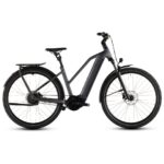 CUBE KATHMANDU HYBRID Comfort Pro 800 - Trapeze - Electric Touring Bike - 2026 - slabgrey / black
