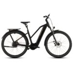 CUBE KATHMANDU HYBRID Comfort SLX 800 - Trapeze - Electric Touring Bike - 2026 - solareclipse / gold