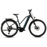 CUBE KATHMANDU HYBRID SLT 800 - Trapeze - Electric Touring Bike - 2026 - duskwood / goblin