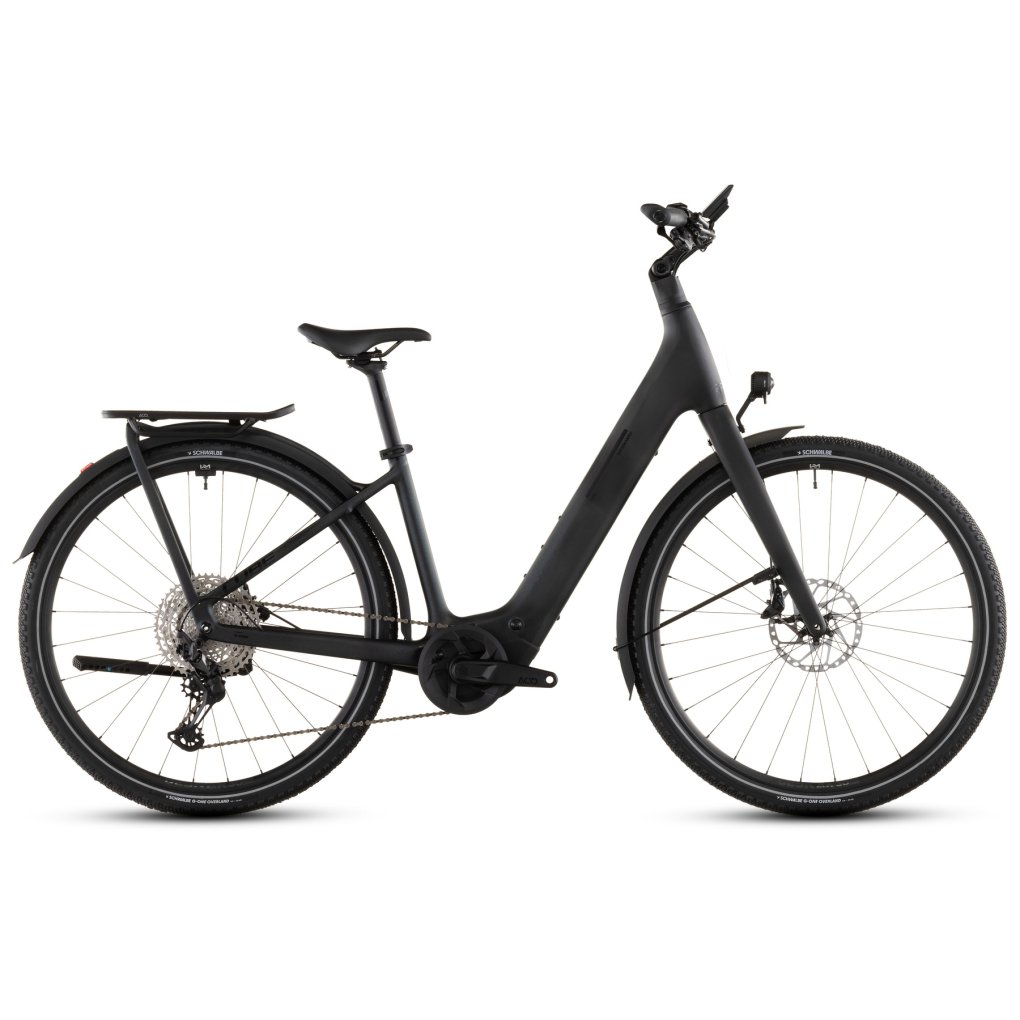 112921-1-1962126.jpg CUBE KATHMANDU HYBRID C:62 SLX 400X - Easy Entry - Carbon Electric Touring Bike - 2026 - liquidblack / bluedust - Image 1
