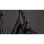 CUBE KATHMANDU HYBRID C:62 SLX 400X - Easy Entry - Carbon Electric Touring Bike - 2026 - liquidblack / bluedust - Image 9