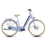 CUBE ARUBA HYBRID 600 - Easy Entry - Electric City-Bike - 2026 - 28“ – blueblossom / creme