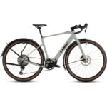CUBE NUROAD HYBRID C:62 Race 400X FE - Carbon Electric Gravel Bike - 2026 - reedbeige / black
