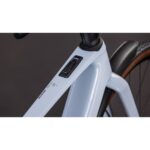 CUBE NUROAD HYBRID C:62 SLX 400X FE - Carbon Electric Gravel Bike - 2026 - iceblue / prism - Image 4