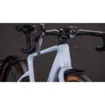 CUBE NUROAD HYBRID C:62 SLX 400X FE - Carbon Electric Gravel Bike - 2026 - iceblue / prism - Image 9