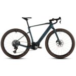 CUBE NUROAD HYBRID C:62 SLT 400X - Carbon Electric Gravel Bike - 2026 - royalgreen / crisscross