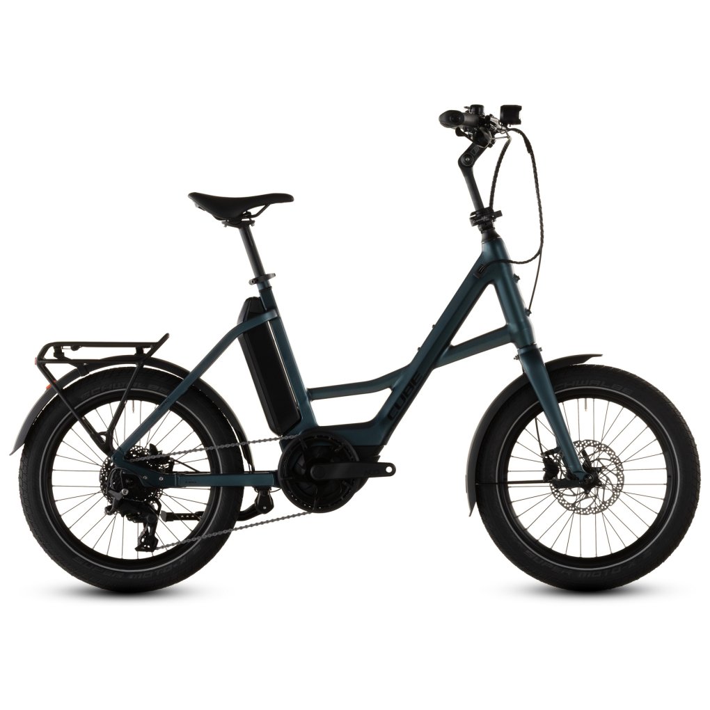 118300-1-1951406.jpg CUBE COMPACT HYBRID 545 - 20" Electric Bike - 2026 - royalgreen / black - Image 1