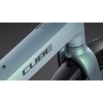 CUBE FOLD HYBRID Comfort 545 - 20" Electric Folding Bike - 2026 - seagrey / reflex - Image 4