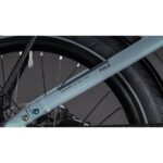 CUBE FOLD HYBRID Comfort 545 - 20" Electric Folding Bike - 2026 - seagrey / reflex - Image 6