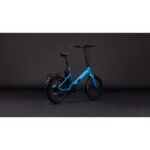 CUBE FOLD HYBRID Comfort 545 - 20" Electric Folding Bike - 2026 - azure / reflex - Image 3