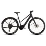CUBE EDITOR HYBRID Pro FE 400X - Trapeze - Electric City-Bike - 2026 - coal / prism