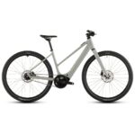 CUBE EDITOR HYBRID SLX 400X - Trapeze - Electric City-Bike - 2026 - reedbeige / chrome