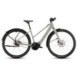 CUBE EDITOR HYBRID SLX FE 400X - Trapeze - Electric City-Bike - 2026 - reedbeige / chrome