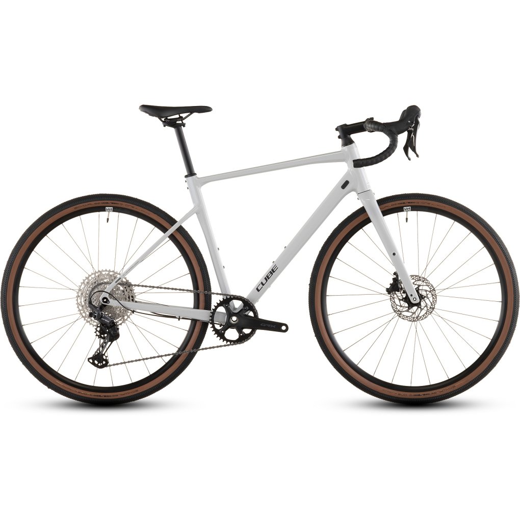 129400-1-1928722.jpg CUBE NUROAD EX - Gravel Bike - 2026 - 28“ – cotton / grey - Image 1