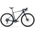 Ghost ASKET CF Full Party - Carbon Gravel Bike - 2025 - metallic dark blue / carbon showing - glossy