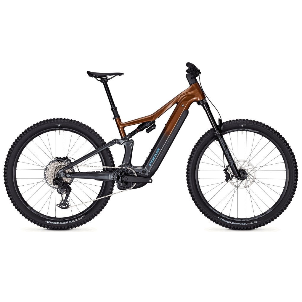 4060908140808-focus-jam-2-6-1868403.jpg FOCUS JAM² 6.8 - 800Wh Electric Mountain Bike - 2025 - Goldbrown / Diamondblack - Image 1