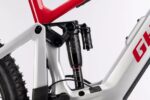 Ghost E-RIOT CF ADVANCED - Mullet Carbon E-MTB - 2025 - misty grey / rebel red - glossy - Image 8