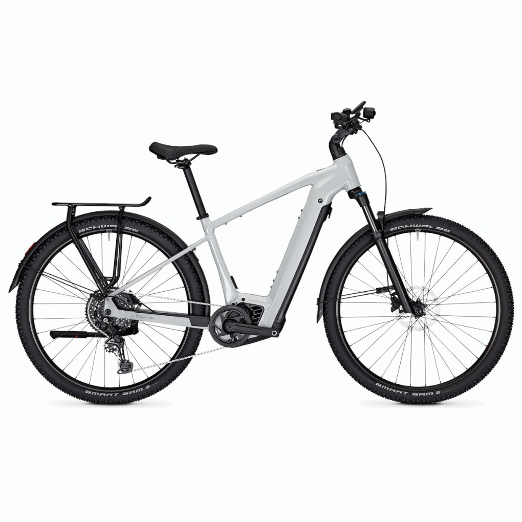 673512432-focus-aventura-2-6-1638813.jpg FOCUS AVENTURA² 6.7 - 29" Electric Trekking Bike - 2024 - Lightgrey glossy - Image 1