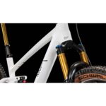 CUBE STEREO ONE22 C:62 SLT - Carbon Mountainbike - 2025 - metallicwhite / black - Image 9