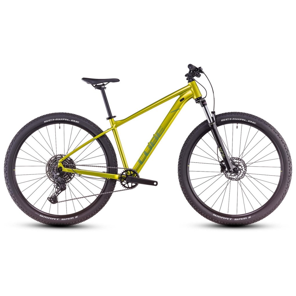 841210-1-1966786.jpg CUBE AIM SLX - Mountainbike - 2025 - 29" - flashlime / juniper - Image 1