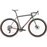 Specialized CRUX EXPERT - Carbon Gravel Bike - 2025 - satin cypress metallic / doppio / dusky pink / champagne