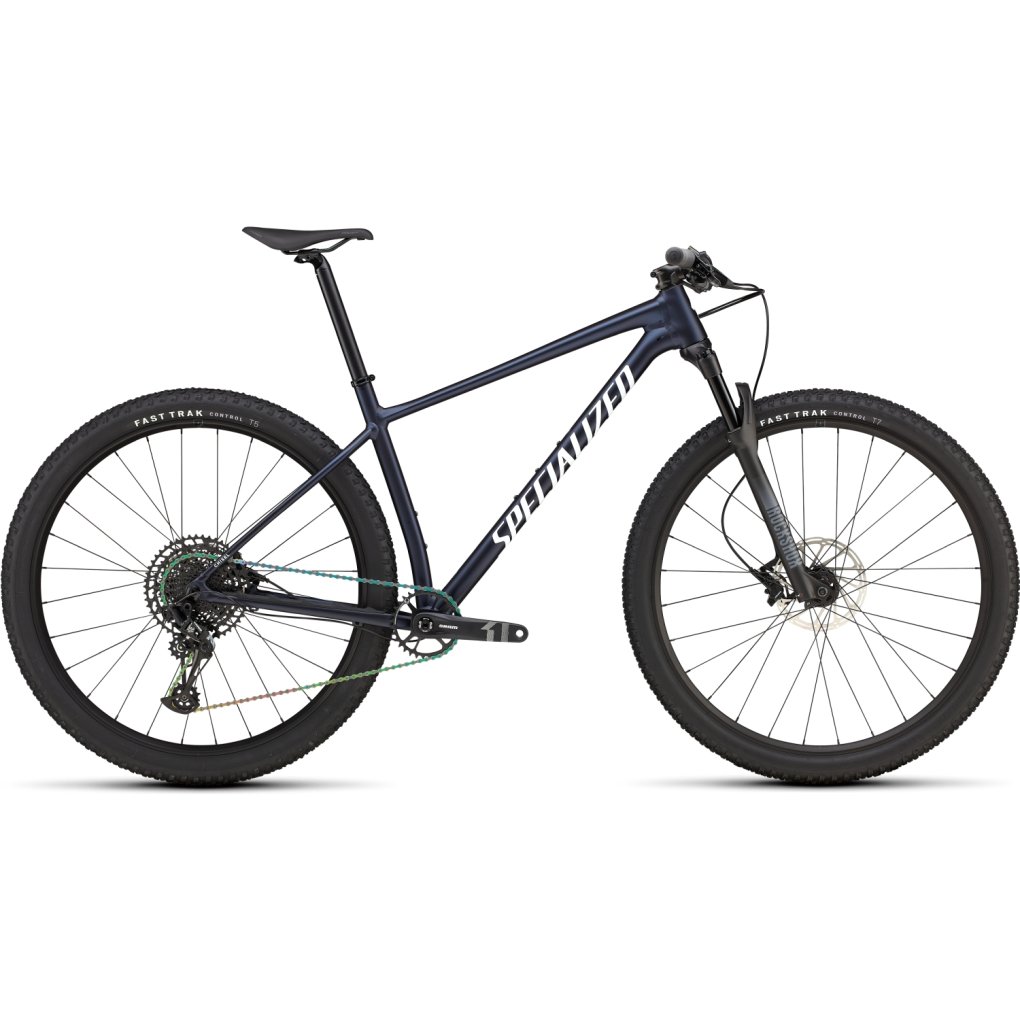 91725-50-chisel-ht-comp-gloss-metallic-deep-marine-02-1781469.jpg Specialized CHISEL HT COMP - 29" Mountain Bike - 2025 - gloss metallic deep marine / white - Image 1