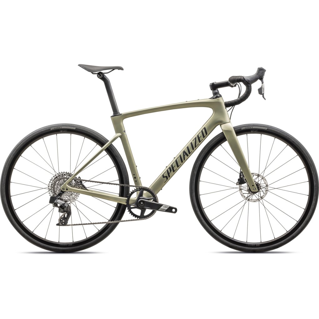 94424-64-roubaix-sport-apex-metspr-fstgrn-02-1582116.jpg Specialized ROUBAIX SL8 SPORT APEX - Carbon Road Bike - 2024 - metallic spruce / forest green - Image 1