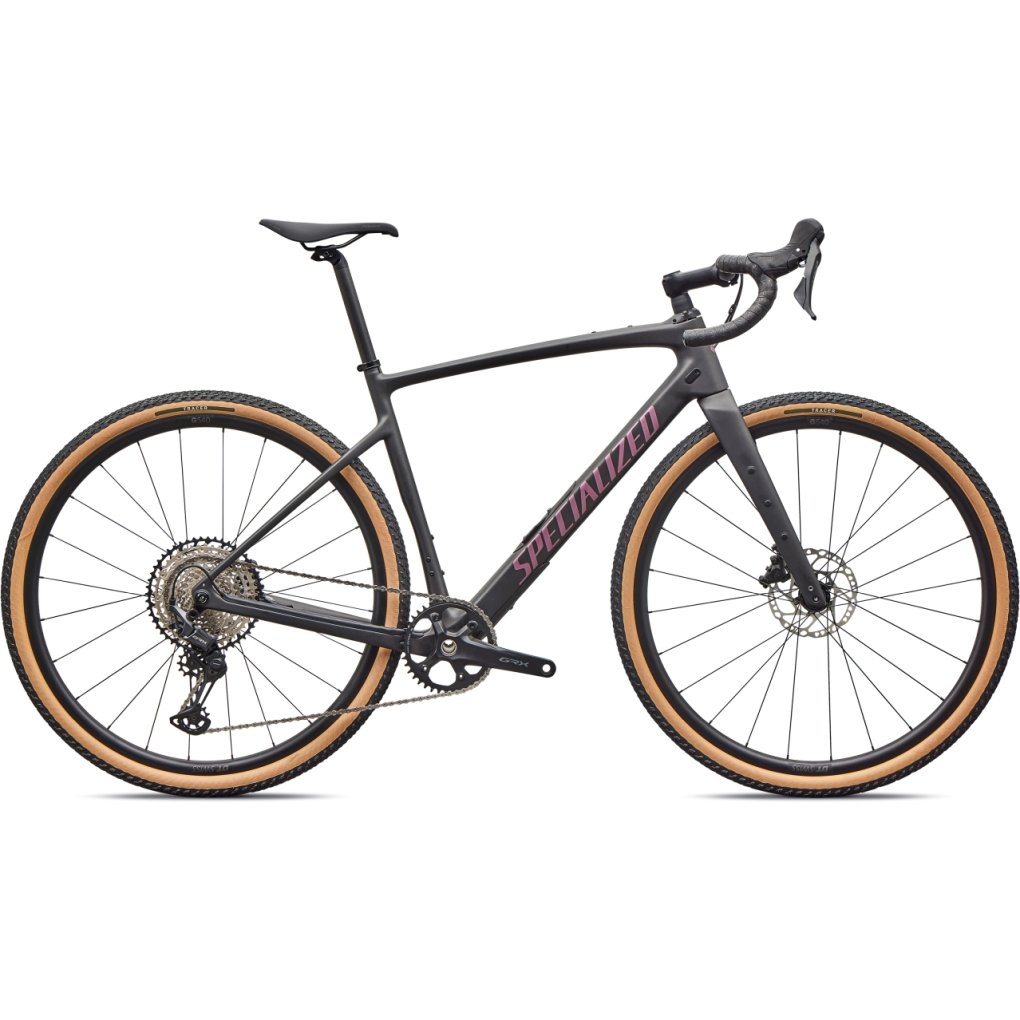 95426-65-diverge-sport-metobsd-qtzmet-02-1937344.jpg Specialized DIVERGE 4 SPORT - Carbon Gravel Bike - 2026 - obsidian metallic - Image 1