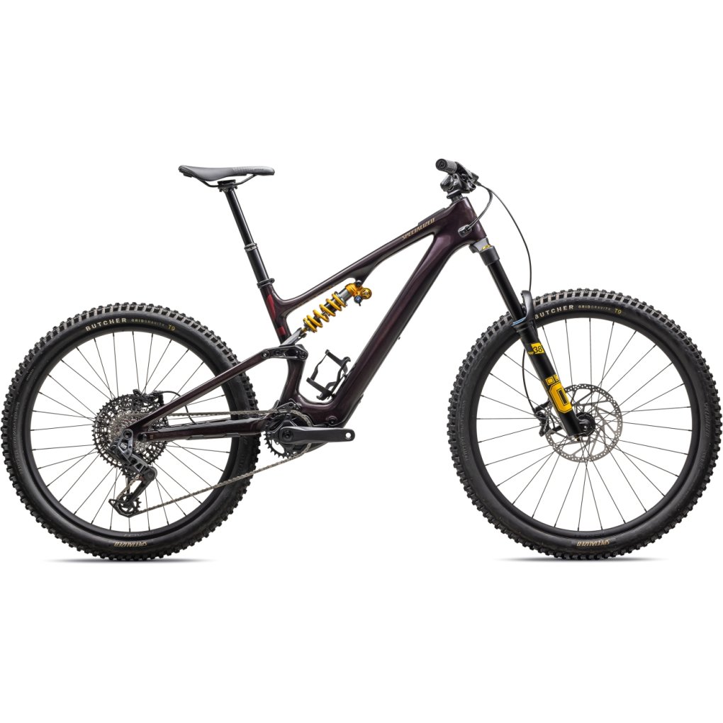 96825-00-levo-sl-ohlins-coil-ul-sldmet-mrn-bntgldmet-07-1760328.jpg Specialized TURBO LEVO SL - Öhlins Coil - Electric Carbon Mountain Bike - 2025 - solidity / maroon / burnt gold metallic - Image 1