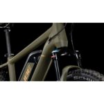 CUBE ACID 240 HYBRID ROOKIE SLX 500 - 24" Electric Children's Bike - 2025 - dustyolive / gold - Image 8