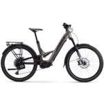 Haibike ADVENTR 10 LOW i800Wh - 27.5'' Easy Entry Electric Trek Bike - 2026 - met.sand/black - glossy