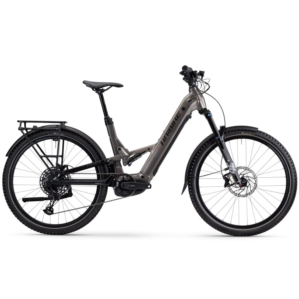 adventr-10-low-1-1815410.jpg Haibike ADVENTR 10 LOW i800Wh - 27.5'' Easy Entry Electric Trek Bike - 2026 - met.sand/black - glossy - Image 1